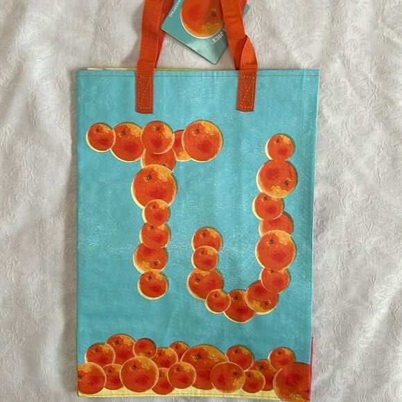Trader Joe’s Plastic Reusable Shopping Tote Bag 6 Gallon Florida - Picture 2 of 14